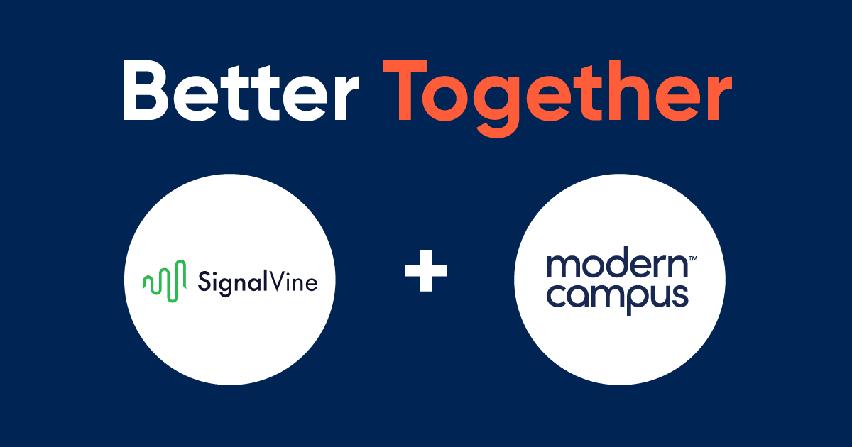 Modern Campus Acquires Signal Vine, Leading Conversational Text-Messaging Platform for Higher Education